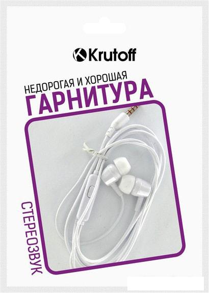 Наушники Krutoff J69 (белый)