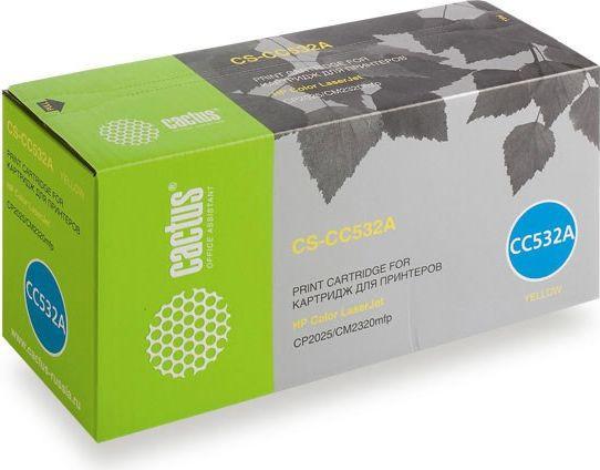 Картриджи для принтеров и МФУ CACTUS CS-CC532A (аналог HP CC532A)
