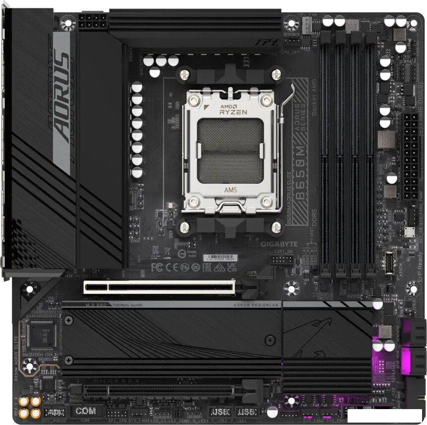 Материнская плата Gigabyte B650M Aorus Elite (rev. 1.3)