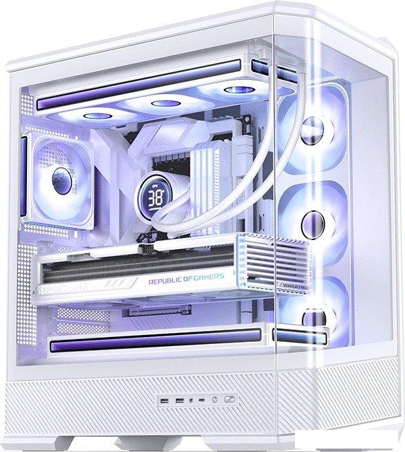 Корпус Jonsbo D400 (белый)