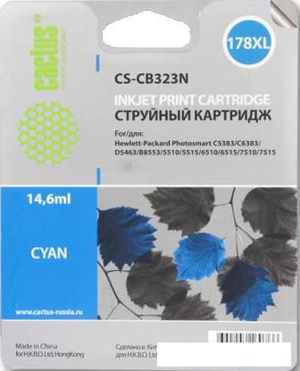 Картридж CACTUS CS-CB323N (аналог HP 178XL (CB323HE))