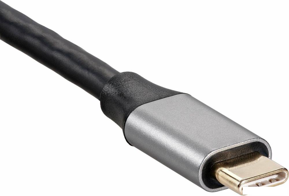 Адаптер Telecom TCC008T-1.8M USB Type-C - HDMI (1.8 м, черный)