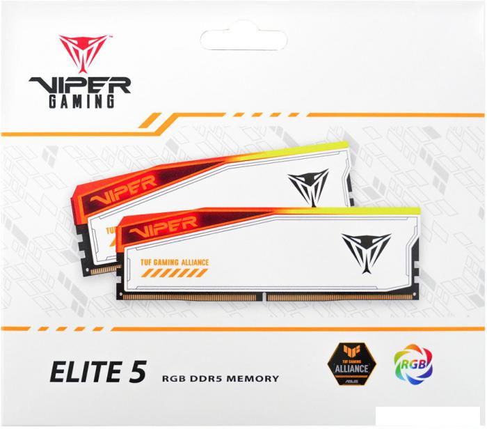 Оперативная память Patriot Viper Elite 5 RGB TUF Gaming Alliance 2x24ГБ DDR5 6000 МГц PVER548G60C36KT