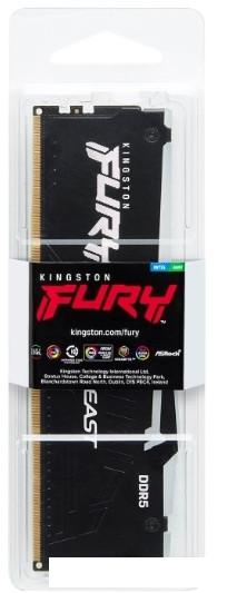 Оперативная память Kingston FURY Beast RGB 16ГБ DDR5 6000 МГц KF560C30BBEA-16
