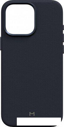 Чехол для телефона Magssory Eco Leather Case Blue для iPhone 16 Pro Max CLT029b