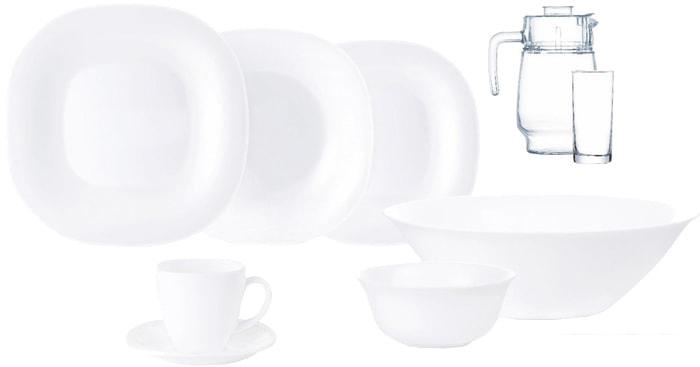 Столовый сервиз Luminarc Carine White N4781