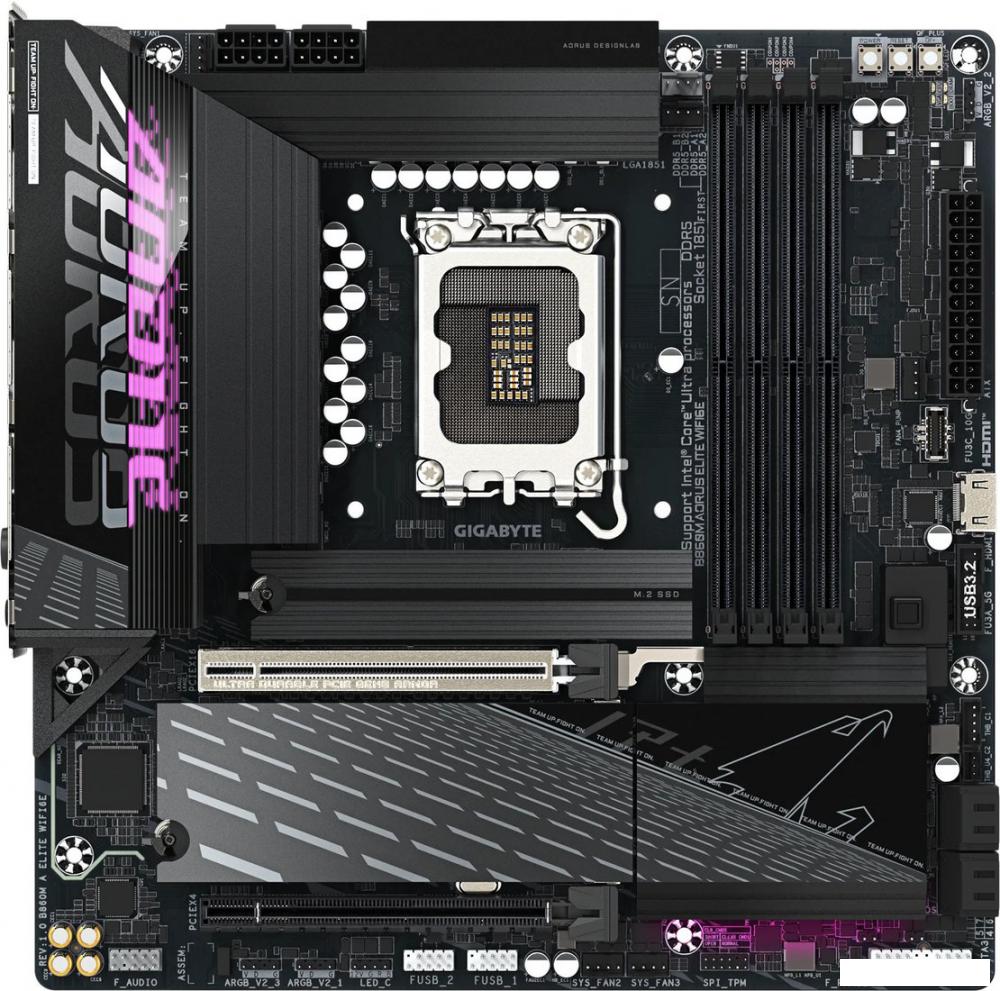 Материнская плата Gigabyte B860M Aorus Elite WiFi6E