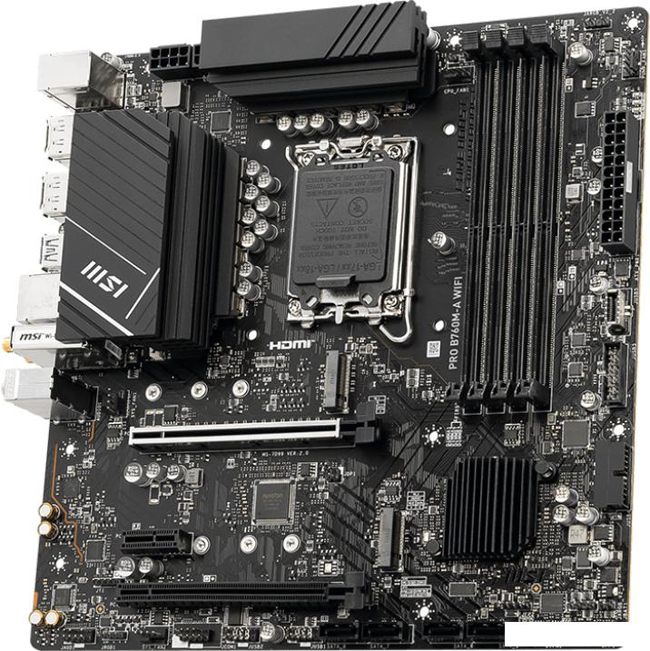 Материнская плата MSI Pro B760M-A WiFi