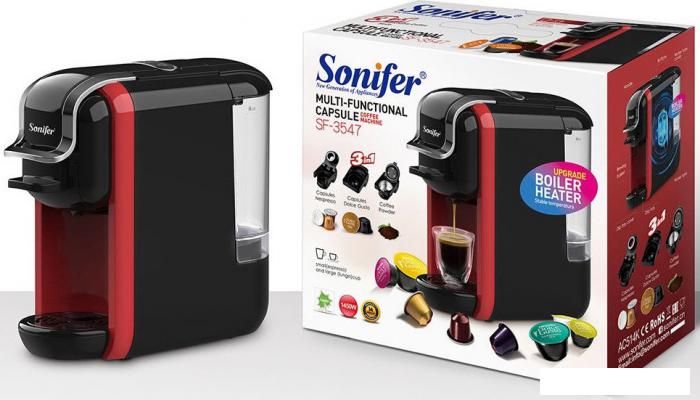 Капсульная кофеварка Sonifer SF-3547