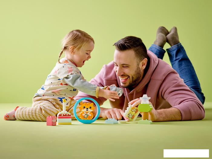 Конструктор LEGO Duplo 10977 Мой первый щенок и котёнок и их звуки