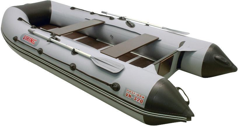 Моторно-гребная лодка Мнев и Ко Викинг VN 320H серый/черный