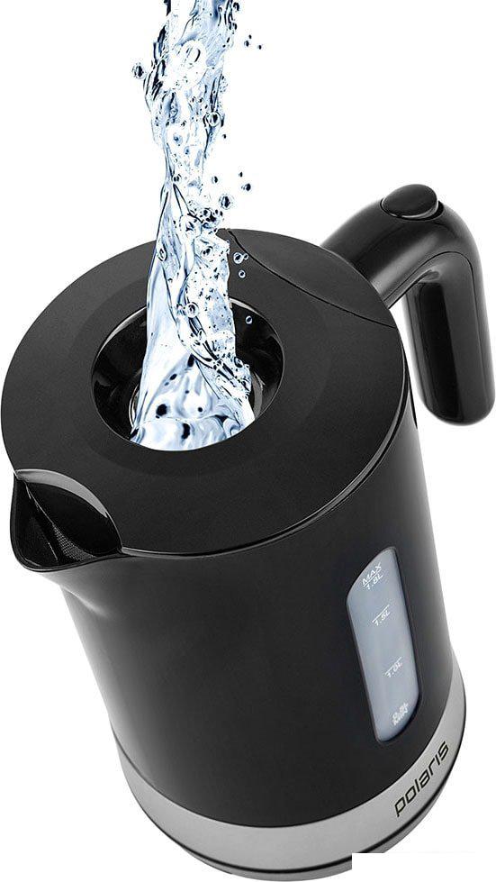 Электрический чайник Polaris PWK 1803C Water Way Pro (черный)