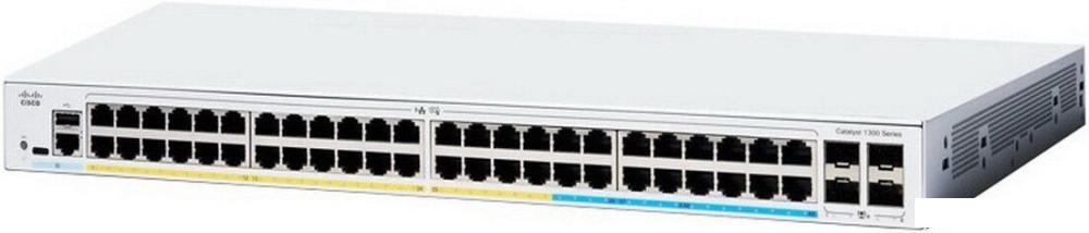 Управляемый коммутатор 3-го уровня Cisco C1300-48P-4G