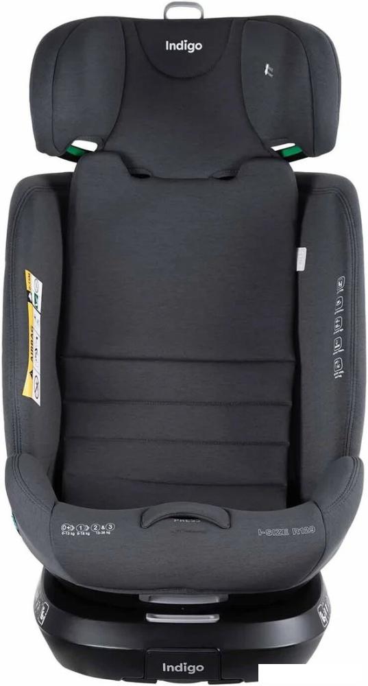 Детское автокресло Indigo E-Tron Isofix I-Size (серый)