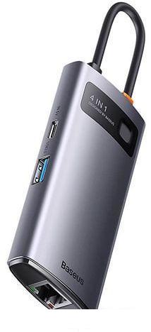 Док-станция Baseus StarJoy 4-Port Type-C Hub Adapter WKWG070113
