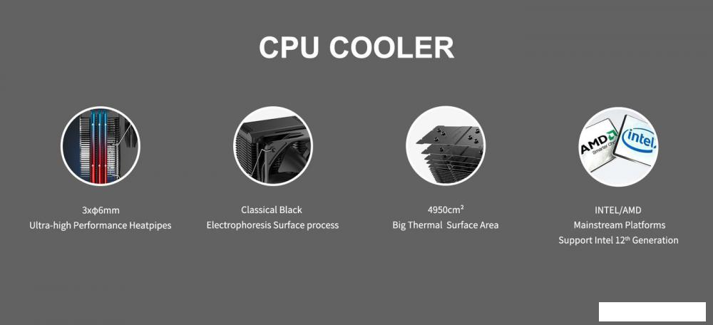 Кулер для процессора PCCooler Paladin EX300S