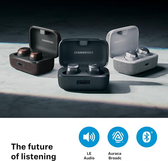 Наушники Sennheiser Momentum True Wireless 4 (белый/серебристый)