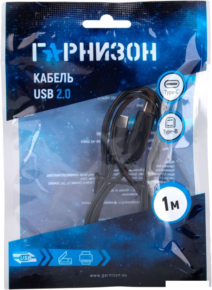 Кабель Гарнизон GCC-USB2-CMBM-1M