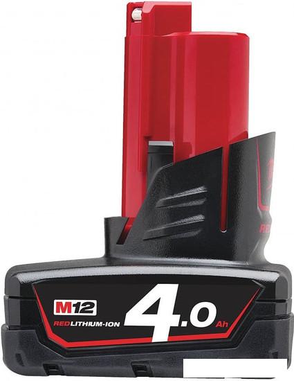 Аккумулятор Milwaukee M12 M12B4 4932430065 (12В/4 Ач)