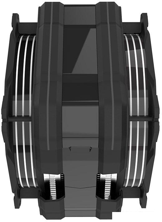 Кулер для процессора ALSEYE M120D Plus (черный)