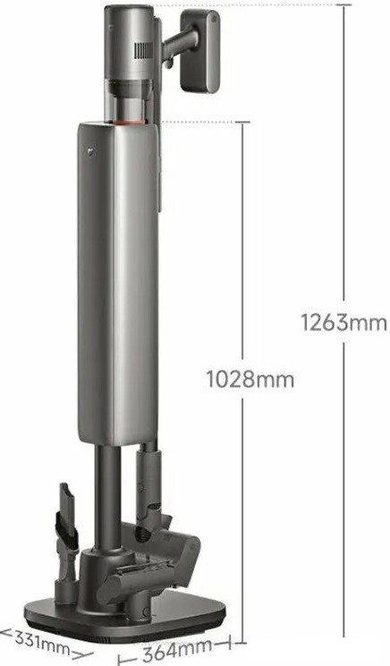 Пылесос Xiaomi Mijia Wireless Vacuum Cleaner 3 Base Station Version E202-JZ CN (с переходником на евровилку)