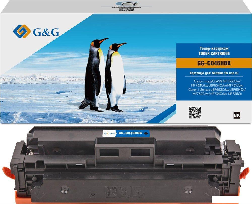 Картридж G&amp;G GG-C046HBK (аналог Canon C046HBK)