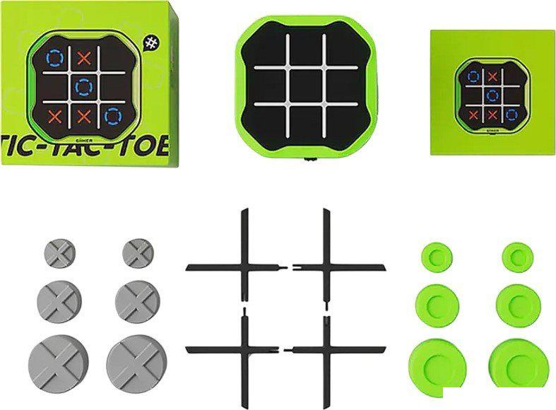Развивающая игра GiiKER Tic-Tac-Toe Bolt (зеленый)