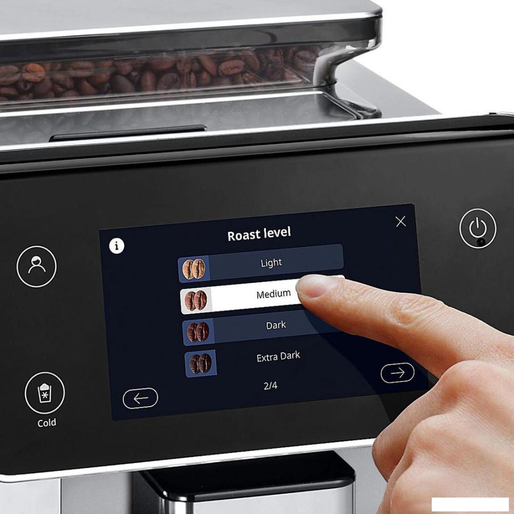 Кофемашина DeLonghi PrimaDonna Aromatic ECAM630.55.SSM