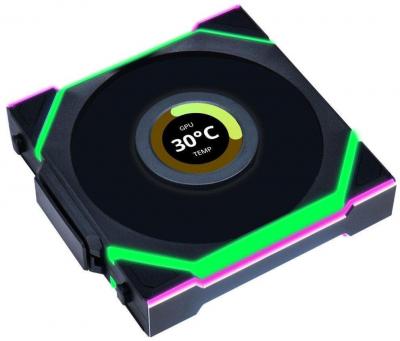 Вентилятор для корпуса Lian Li Uni Fan SL 120 Wireless LCD Reverse G99.12RSLLCD1W1B.R0