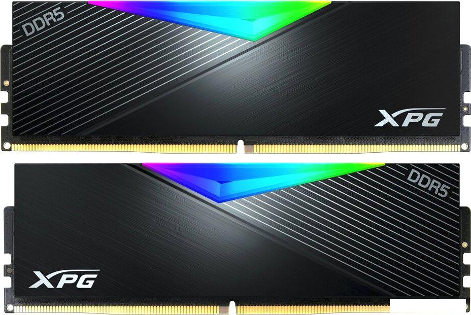 Оперативная память ADATA XPG Lancer RGB 2x48ГБ DDR5 6000МГц AX5U6000C3048G-DCLARBK