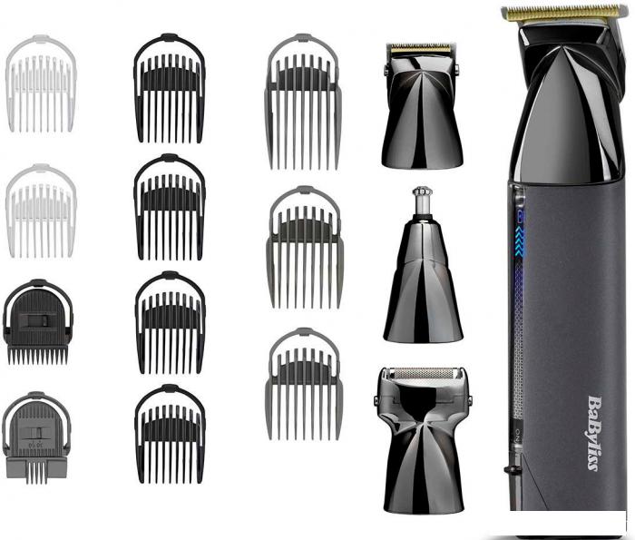 Триммер для бороды и усов BaByliss Super-X Metal Black Edition MT991E