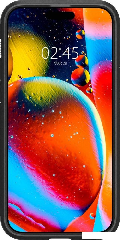 Чехол для телефона Spigen Tough Armor (MagFit) для iPhone 15 Pro ACS06733 (черный)