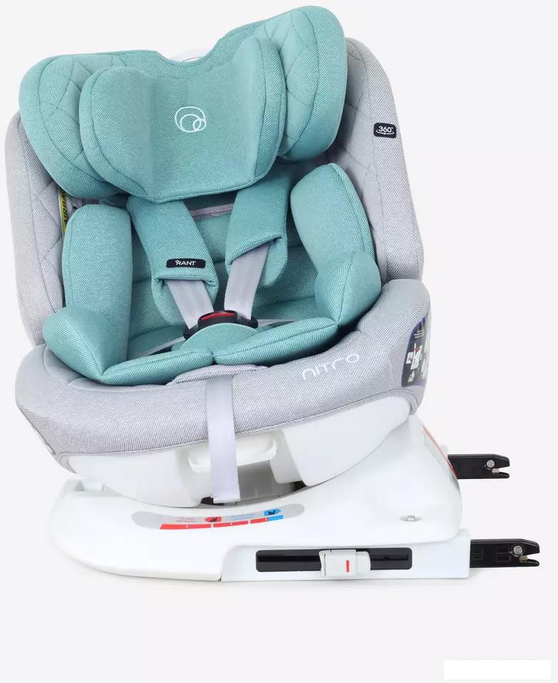 Детское автокресло Rant Nitro Isofix UB619 (серый/мятный)