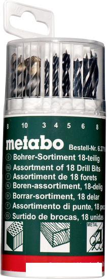 Набор оснастки для электроинструмента Metabo 627190000 (18 предметов)