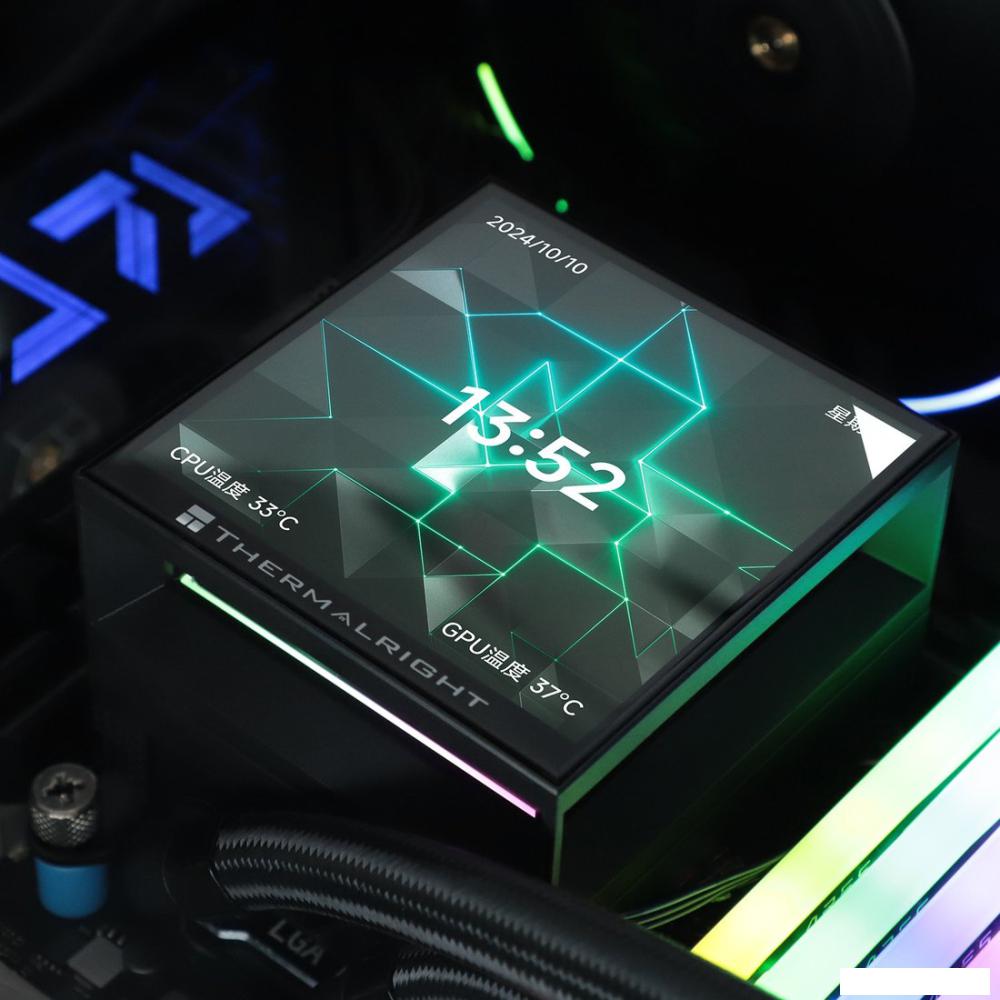 Система жидкостного охлаждения для процессора Thermalright Hyper Vision 360 ARGB (черный)