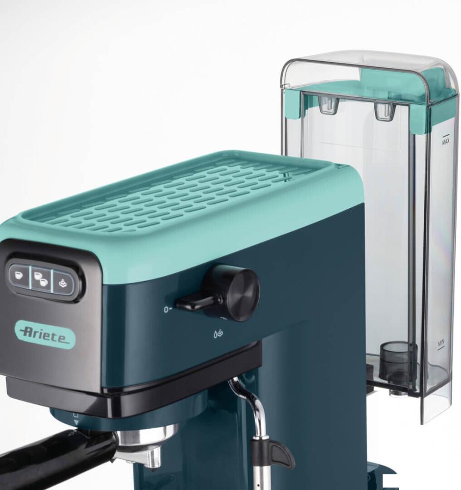 Рожковая кофеварка Ariete 1399/17 Light Aquamarine