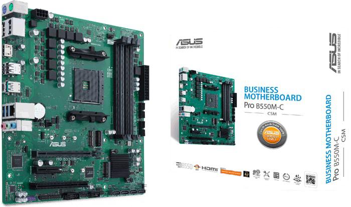 Материнская плата ASUS Pro B550M-C/CSM