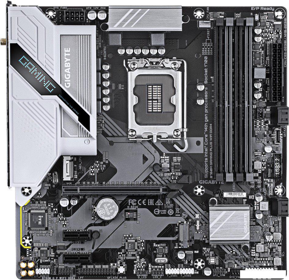 Материнская плата Gigabyte B760M Gaming Plus WiFi DDR4