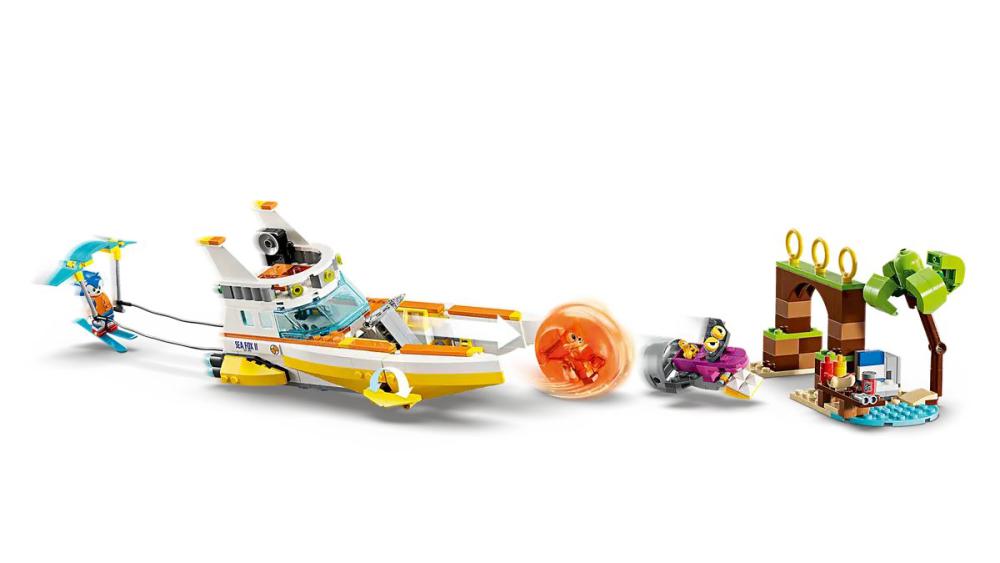 Конструктор LEGO Super Sonic Приключения на лодке Тейлза 76997