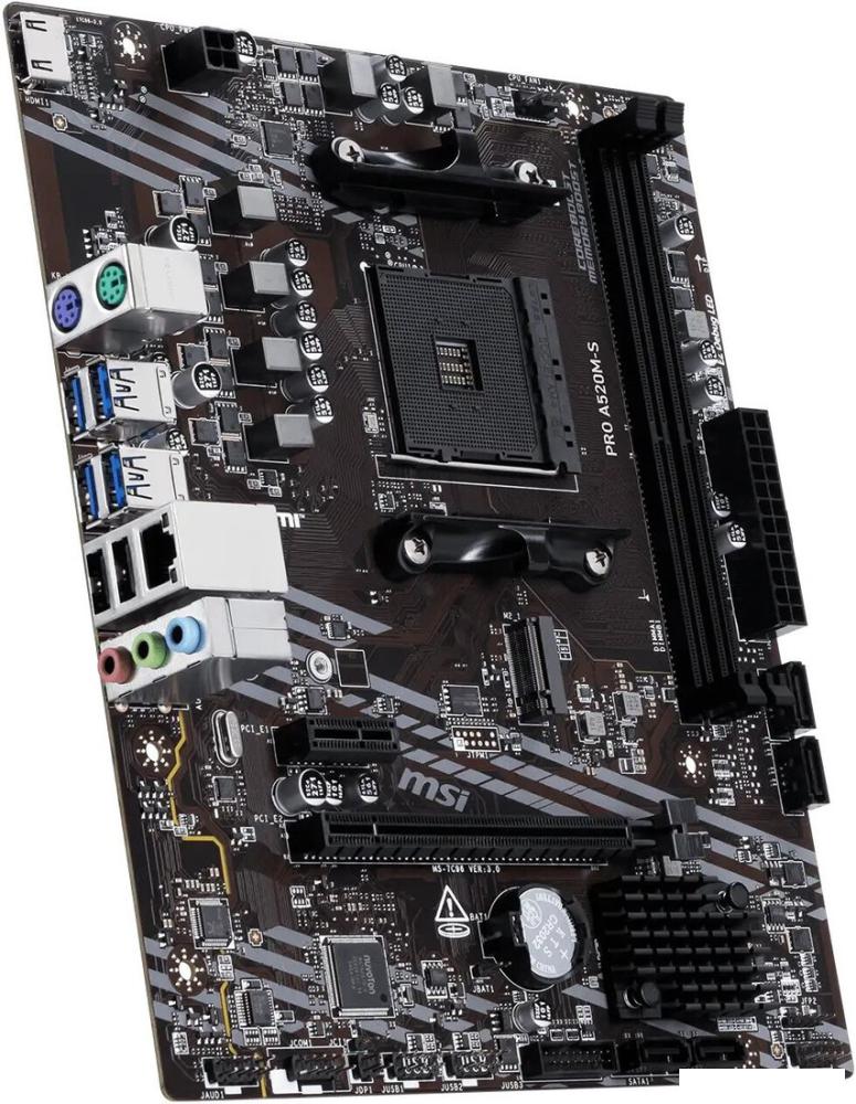 Материнская плата MSI Pro A520M-S