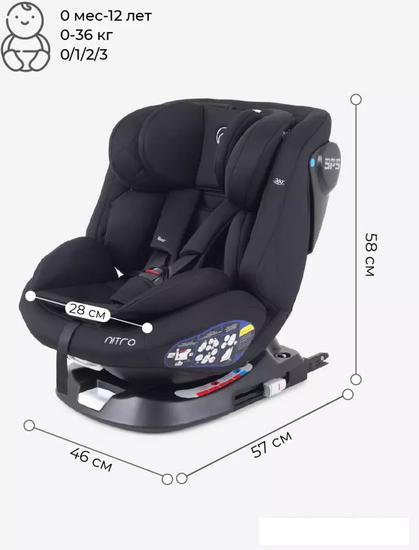 Детское автокресло Rant Nitro Isofix UB619 (черный)