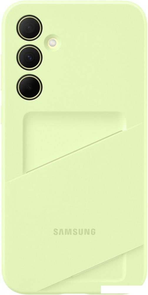 Чехол для телефона Samsung Card Slot Case Galaxy A35 (лаймовый)