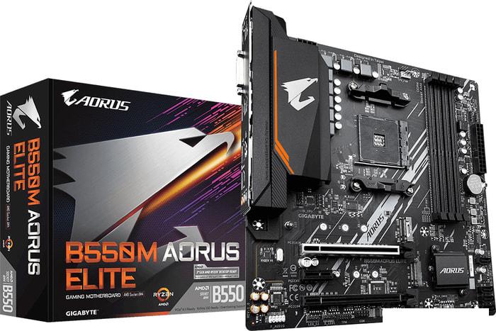 Материнская плата Gigabyte B550M Aorus Elite (rev. 1.0)