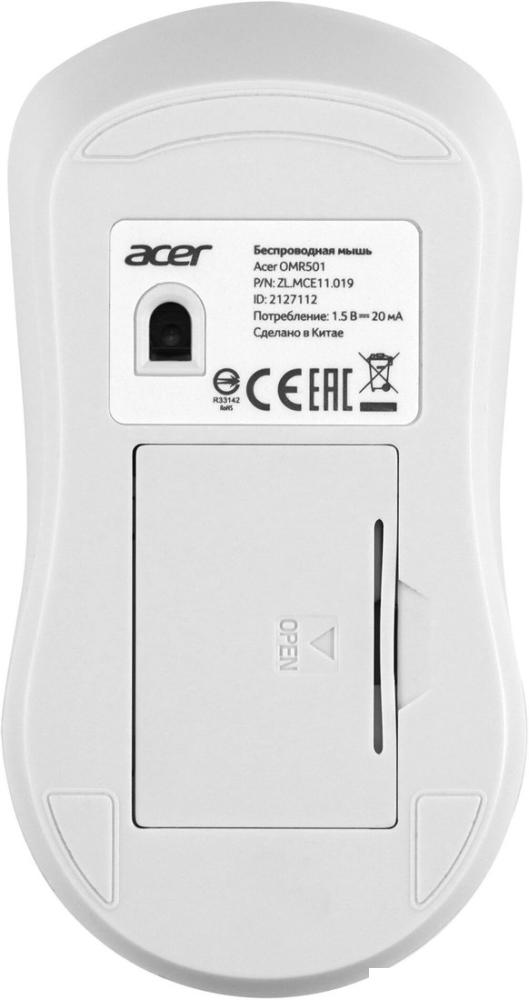 Мышь Acer OMR501 (белый)