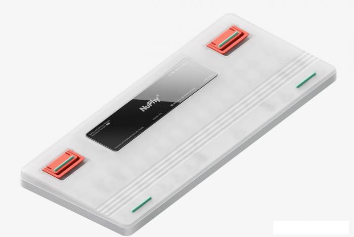 Клавиатура NuPhy Air75 V2 Ionic White (NuPhy Low Profile Aloe)