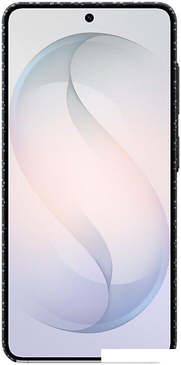 Чехол для телефона Samsung Carbon Magnet Case для Samsung Galaxy S26 (темно-серый)