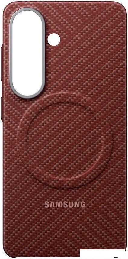 Чехол для телефона Samsung Carbon Magnet Case для Samsung Galaxy S26 (красный)