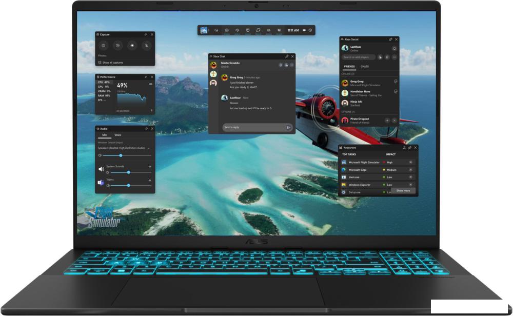 Ноутбук ASUS V16 V3607VM-RP058
