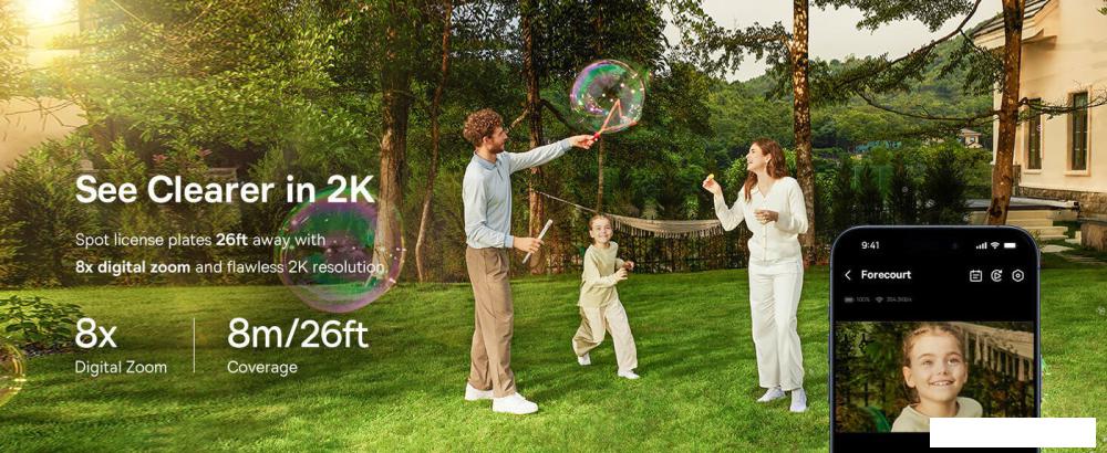 IP-камера Baseus Security S1 Lite Outdoor Camera 2K