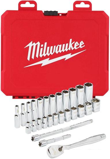 Набор трещотка с головками Milwaukee 4932464943 (28 предметов)